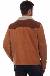 Scully - Men's Yellowstone Snap Front Suede Jacket