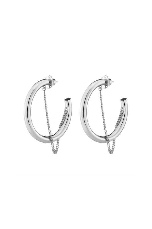 Demarson - Women's Miley Hoops Earrings