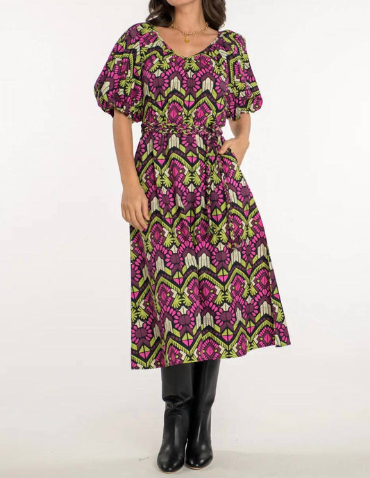 Elizabeth James The Label - Penny Midi Dress