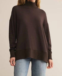 Z Supply - Sable Luxe Rib Sweatshirt
