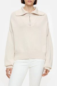 Closed - Cropped Troyer Sweater