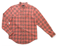 Ball & Buck Sportsman Flannel Shirt in charleston plaid - men's shirt - detail view