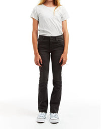 Tractr - Kids Hi Rise Slim Boot Cut Jeans