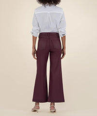 Kut From The Kloth - Meg Coated Hi Rise Wide Leg Jeans