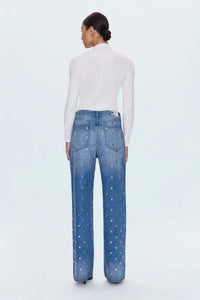PISTOLA Hendrix High Rise Baggy Jean in charmed 2 - women's jeans - view 7