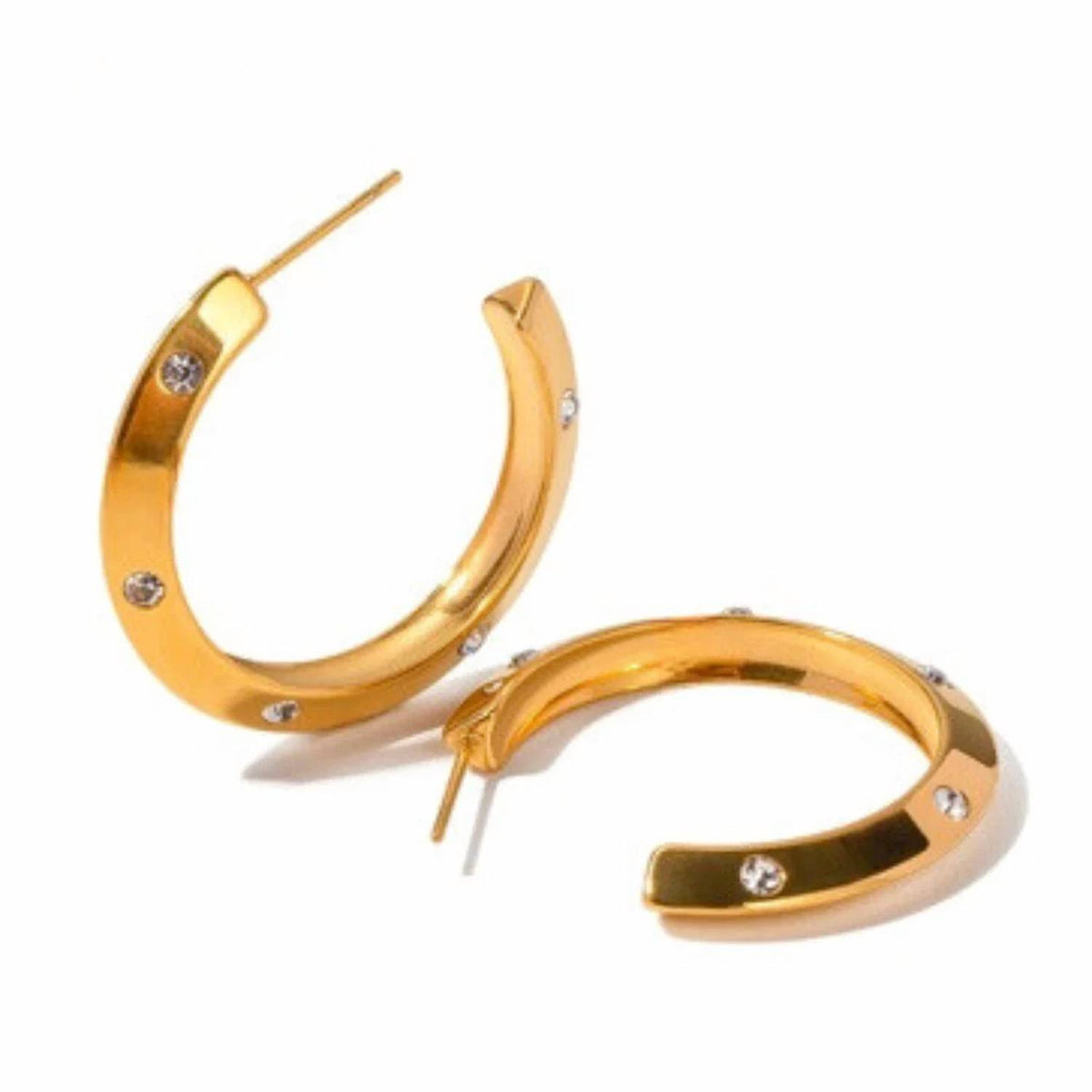 Kristalize Jewelry - Reya Hoop Earring