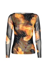 Misa Los Angeles - Women's Lira Yellow Flora Top