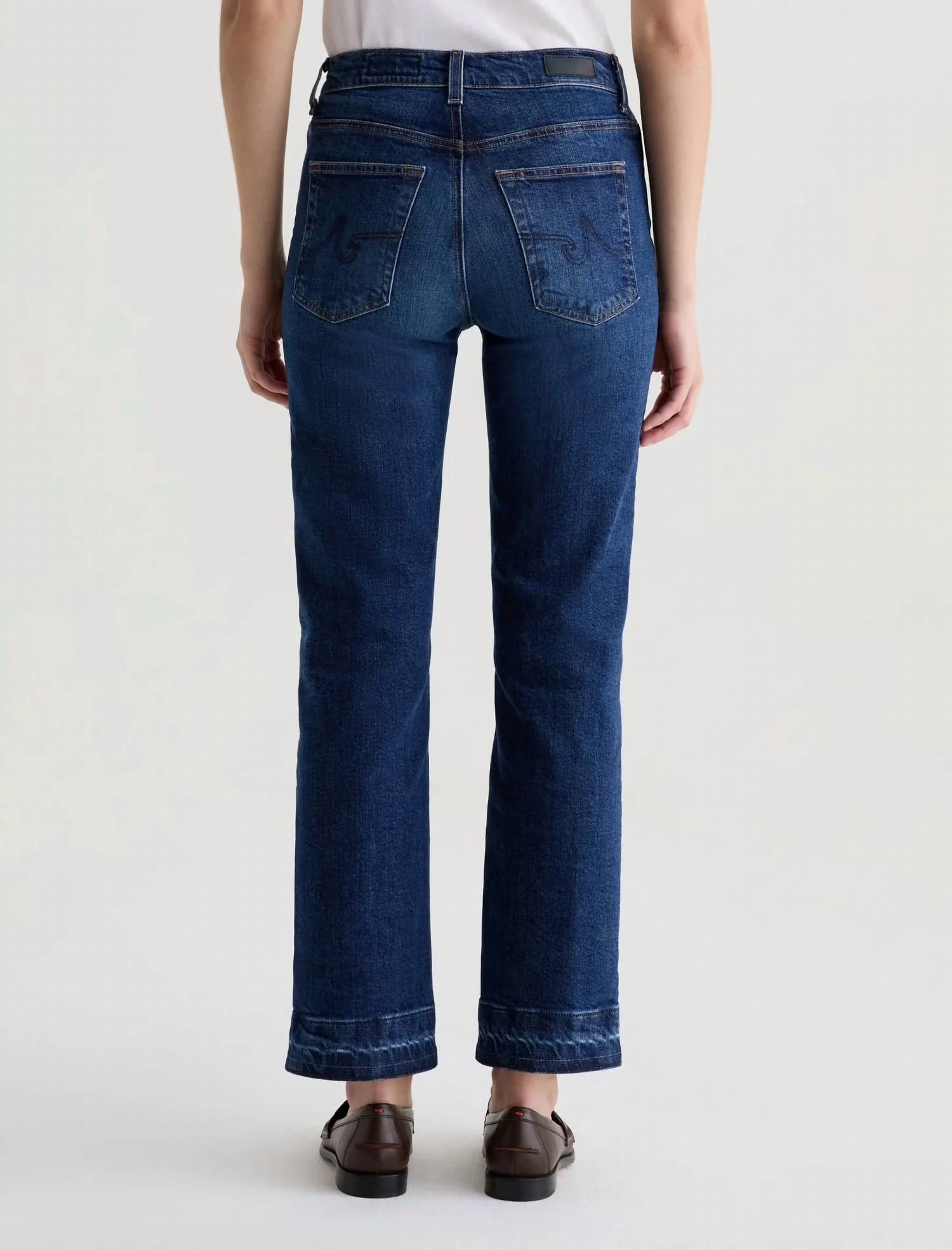 Ag Jeans - Brinley Mid-rise Straight Jeans