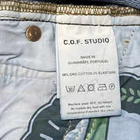 C.O.F. Studio Men's M7 Organic Cotton Comfort-stretch Jeans in blue - men's jeans - view 8