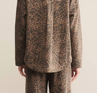 Z Supply - All Day Knit Leopard Jacket
