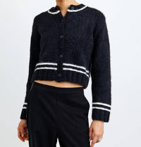 Bella Dahl - Contrast Stripe Cardigan