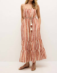 Marie Oliver - Kinley Striped Midi Dress