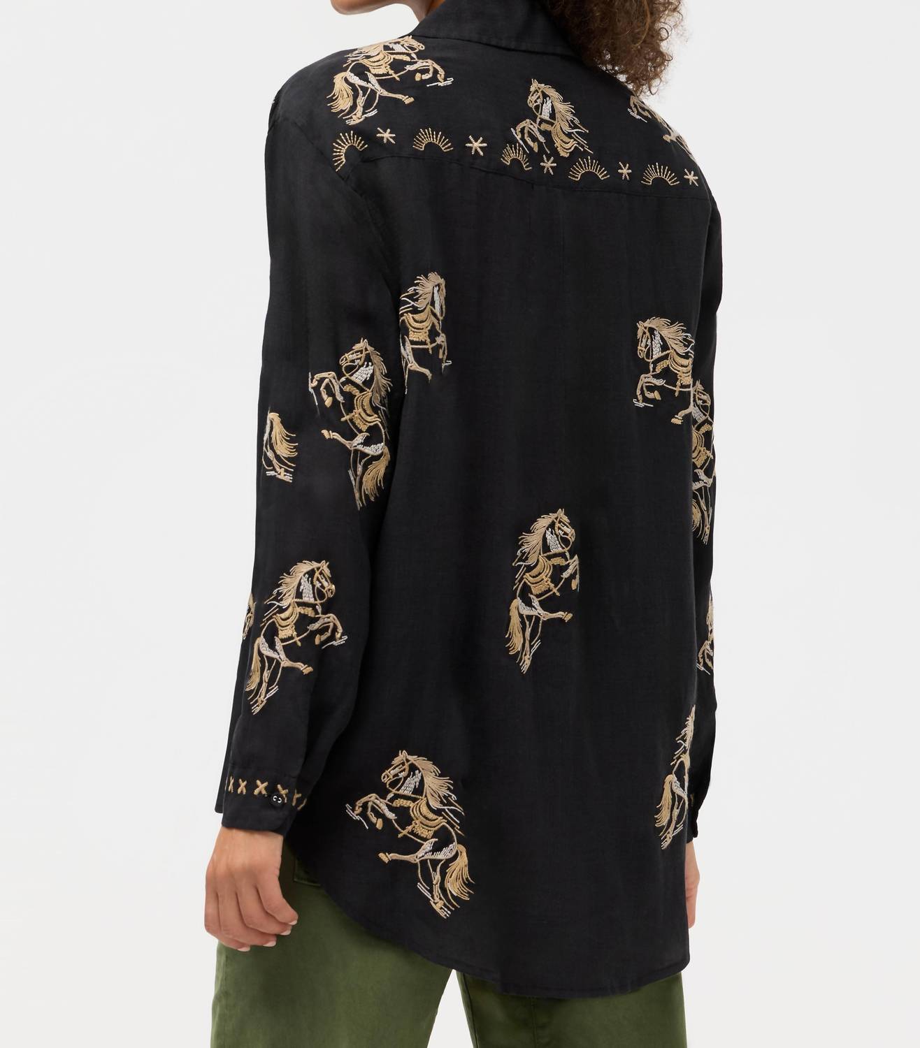 Johnny Was - CHEVAL OVERSIZED SHIRT