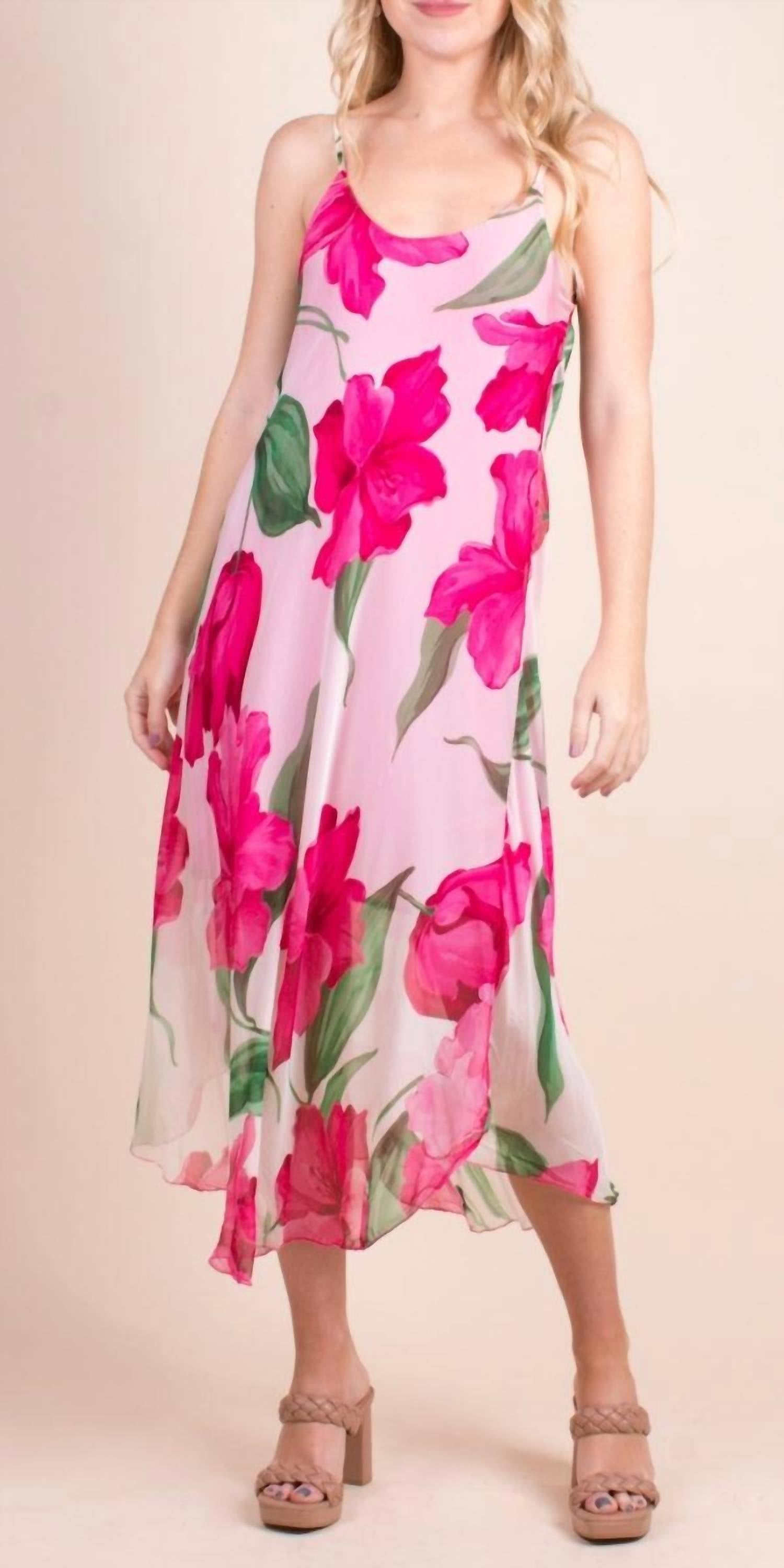 Gigi Moda - Lily Miele Midi Dress