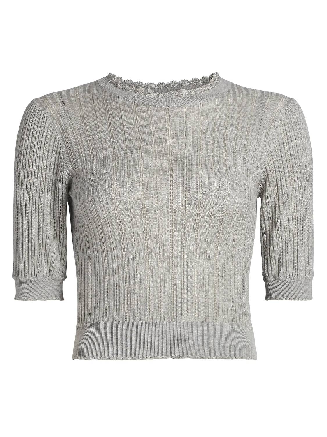 Ulla Johnson - Gemma Short Sleeve Knit Top