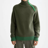 Scotch & Soda - Troyer Raglan Zip Pullover Sweater