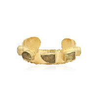 Chakarr - Women's 5-stone Narrow Cuff Bracelet