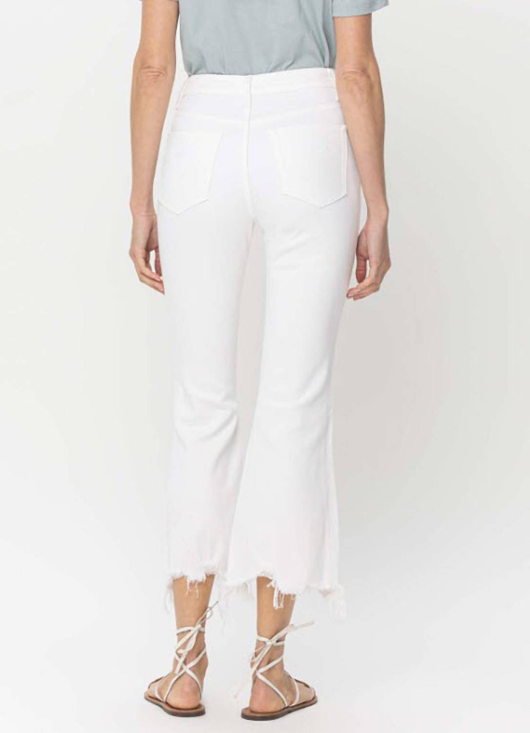Vervet By Flying Monkey - Women's Vintage High-rise Crop Jeans