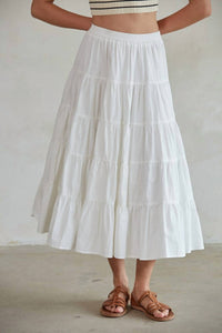 By Together - Flare Ruffled Skirt