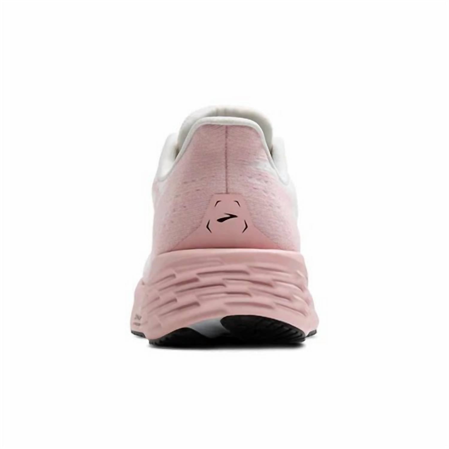 BROOKS Women's Launch 11 Shoes in white gold pink - women's sneaker - alternate view