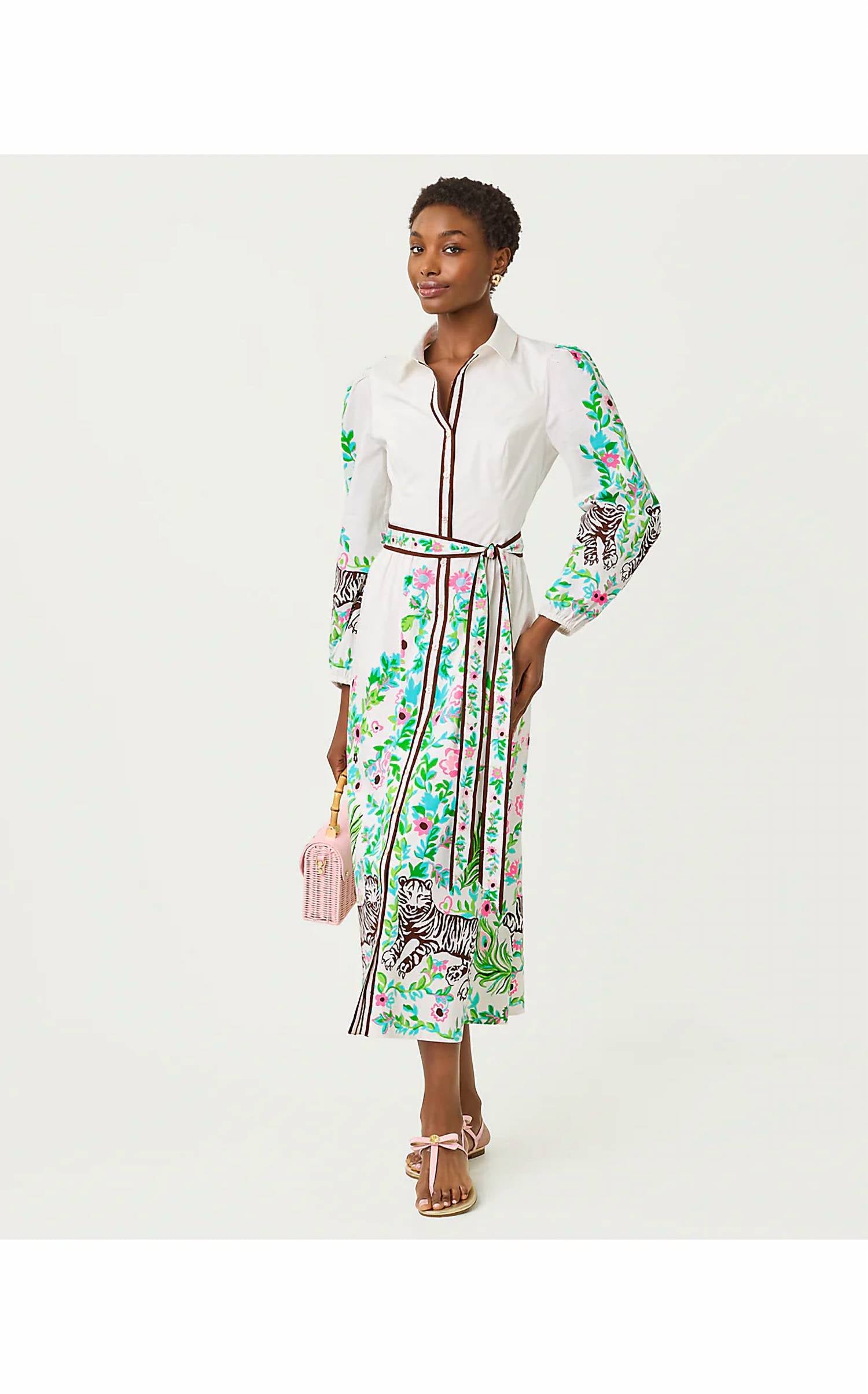 Lilly Pulitzer - Luanne Midi Shirt Dress
