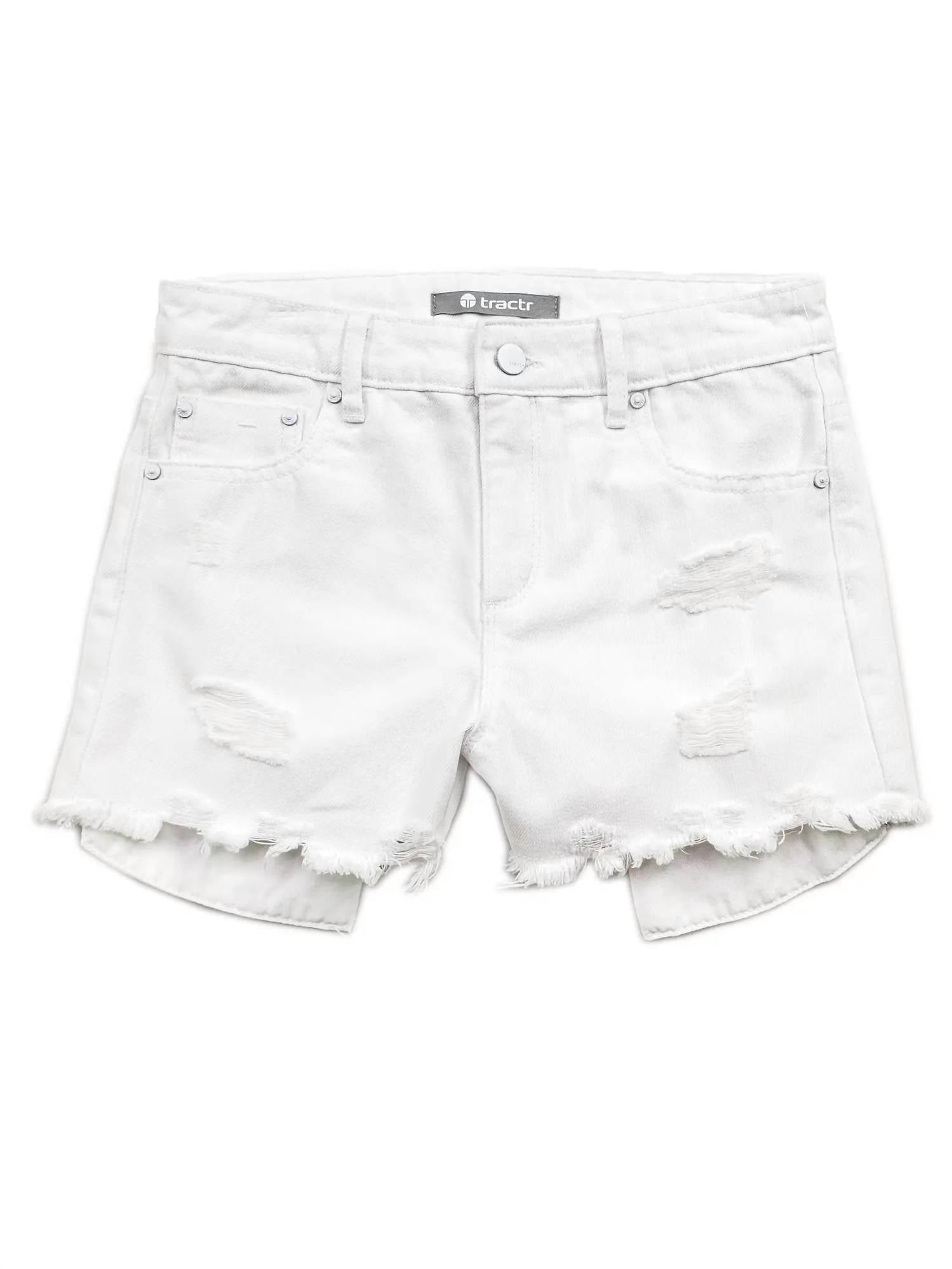 Tractr - Girl's Weekender Destruction Shorts