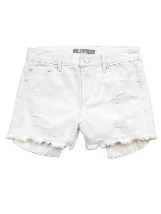 Tractr - Girl's Weekender Destruction Shorts