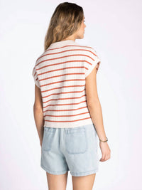 Thread & Supply Poet Top in sandstone - women's blouse - alternate view