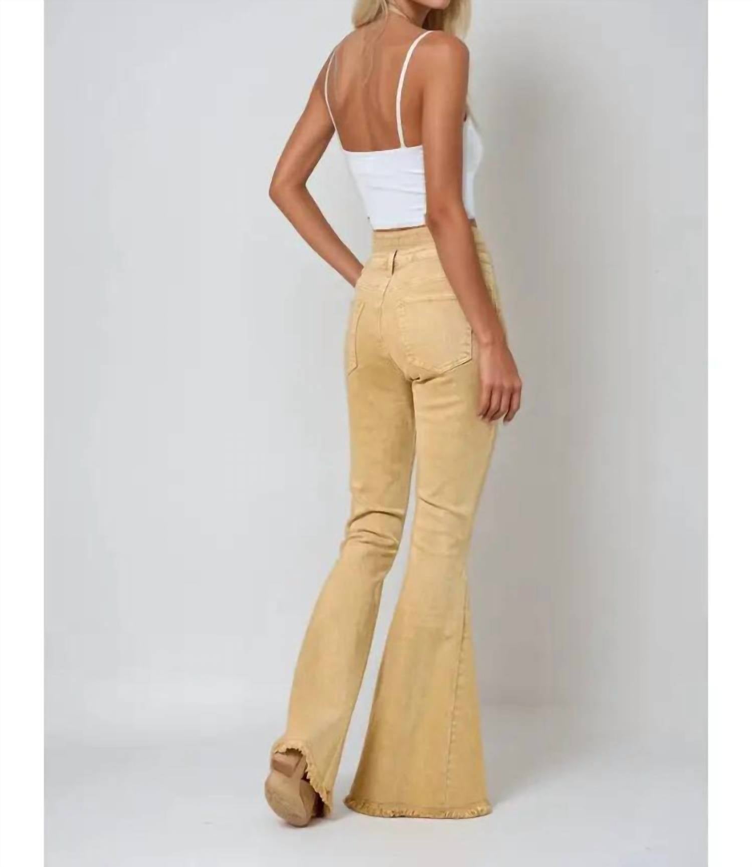 Wisteria Lane - Retro-inspired Style Flare Jeans
