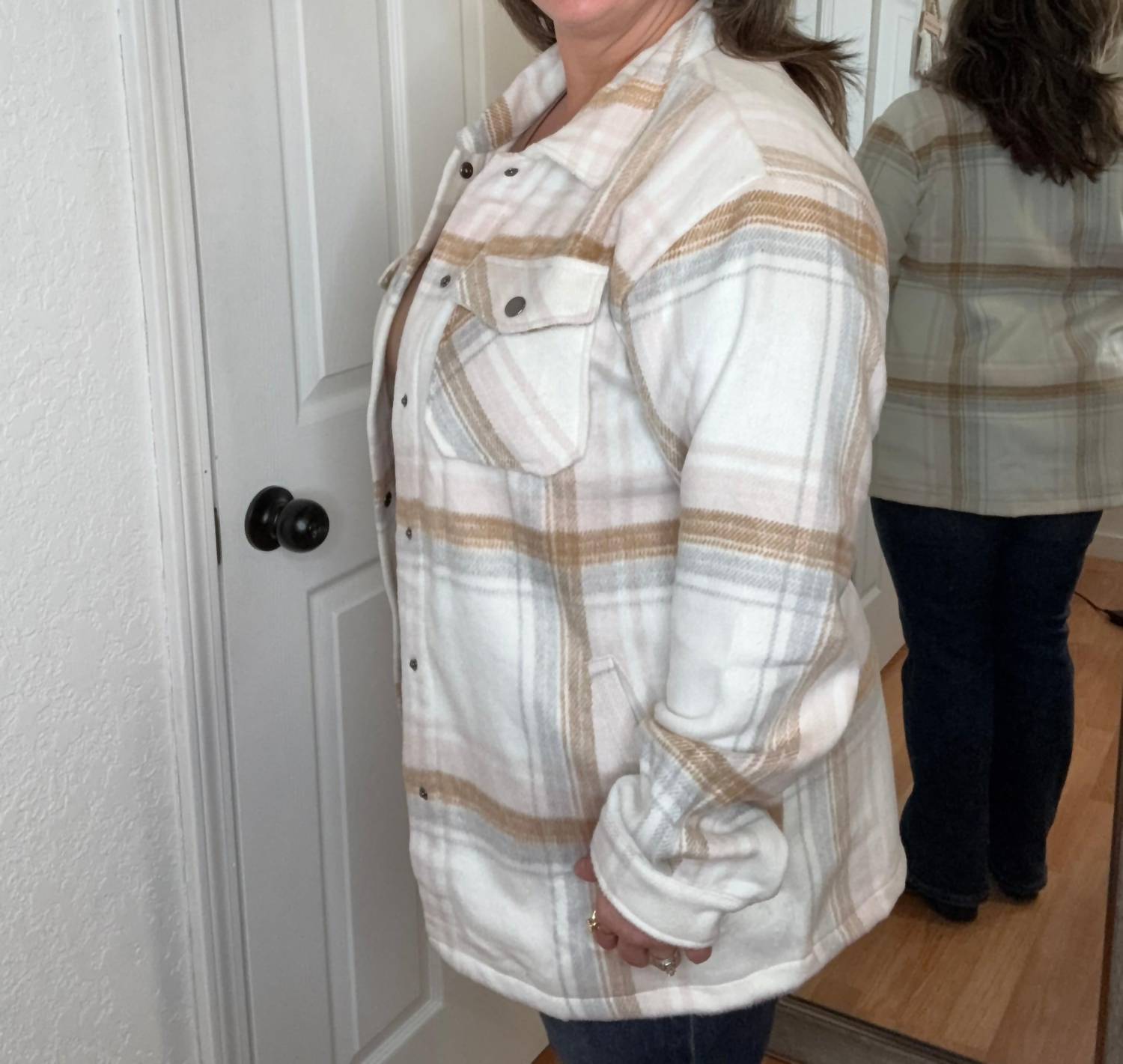 Michelle Mae - Norah Plaid Shacket