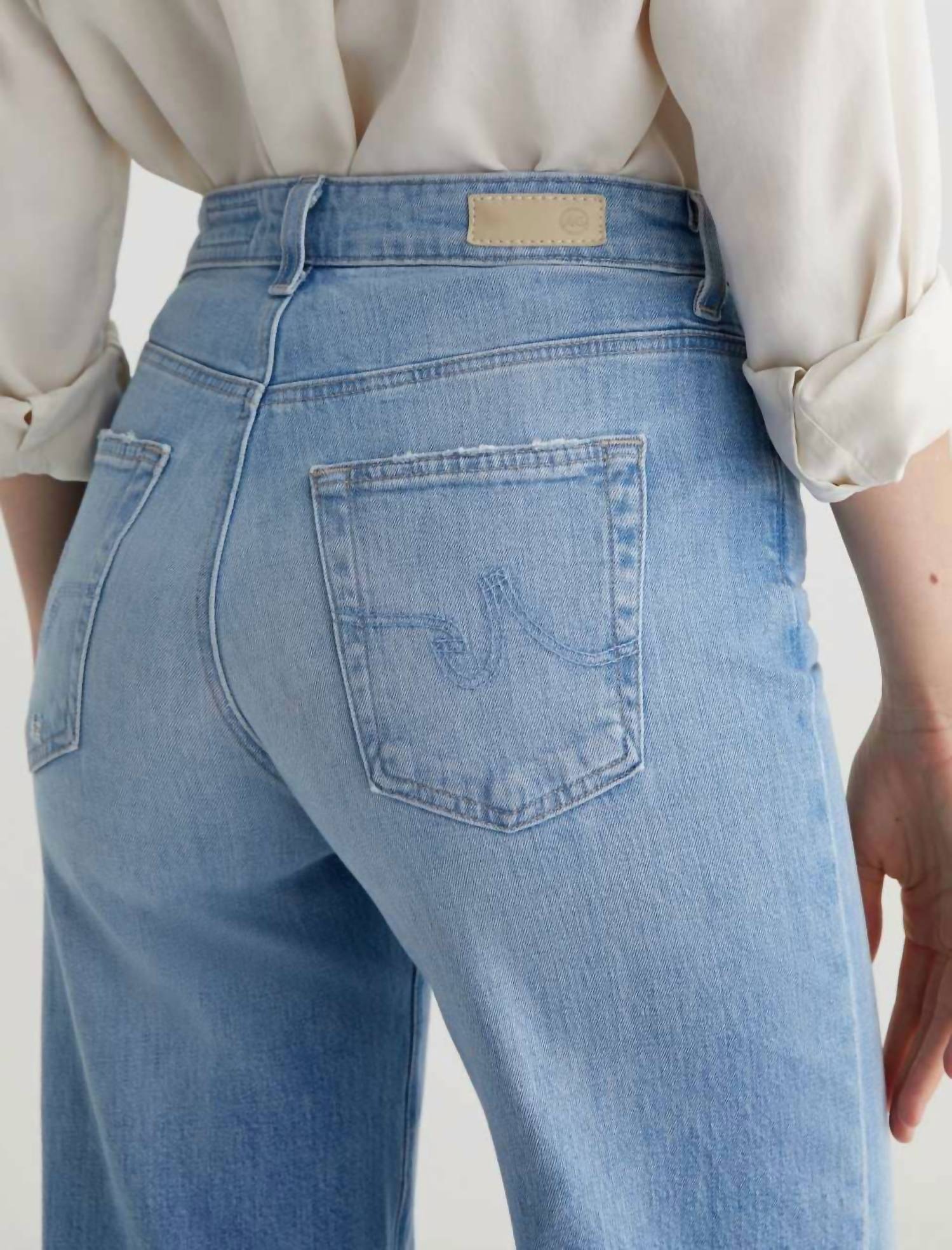 Ag Jeans - Saige Wide Leg Crop Jeans