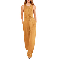 Ulla Johnson Women's Marin Jumpsuit in fawn - women's pants
