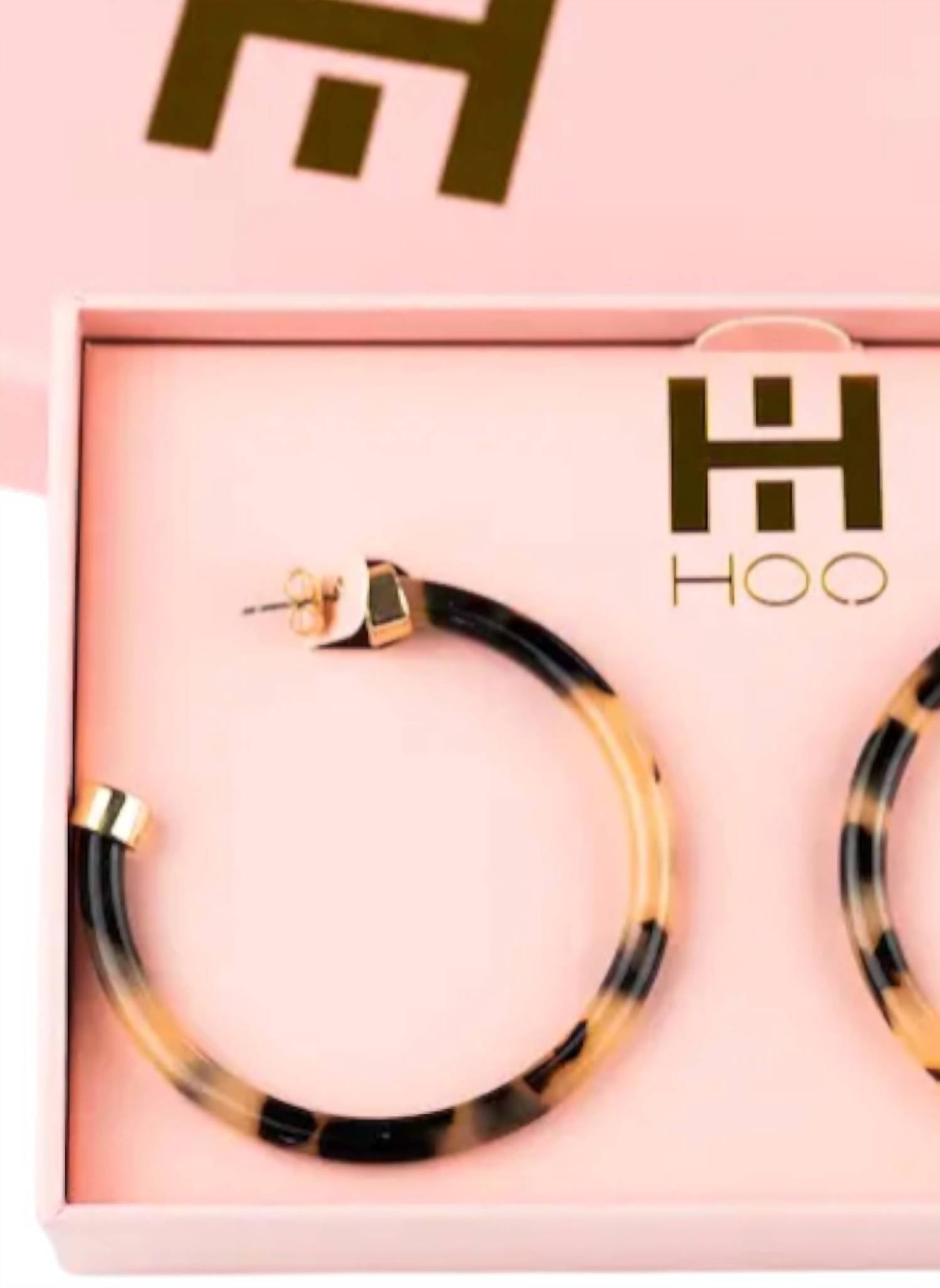 Hoo Hoops - Women's Lightweight Statement Earrings