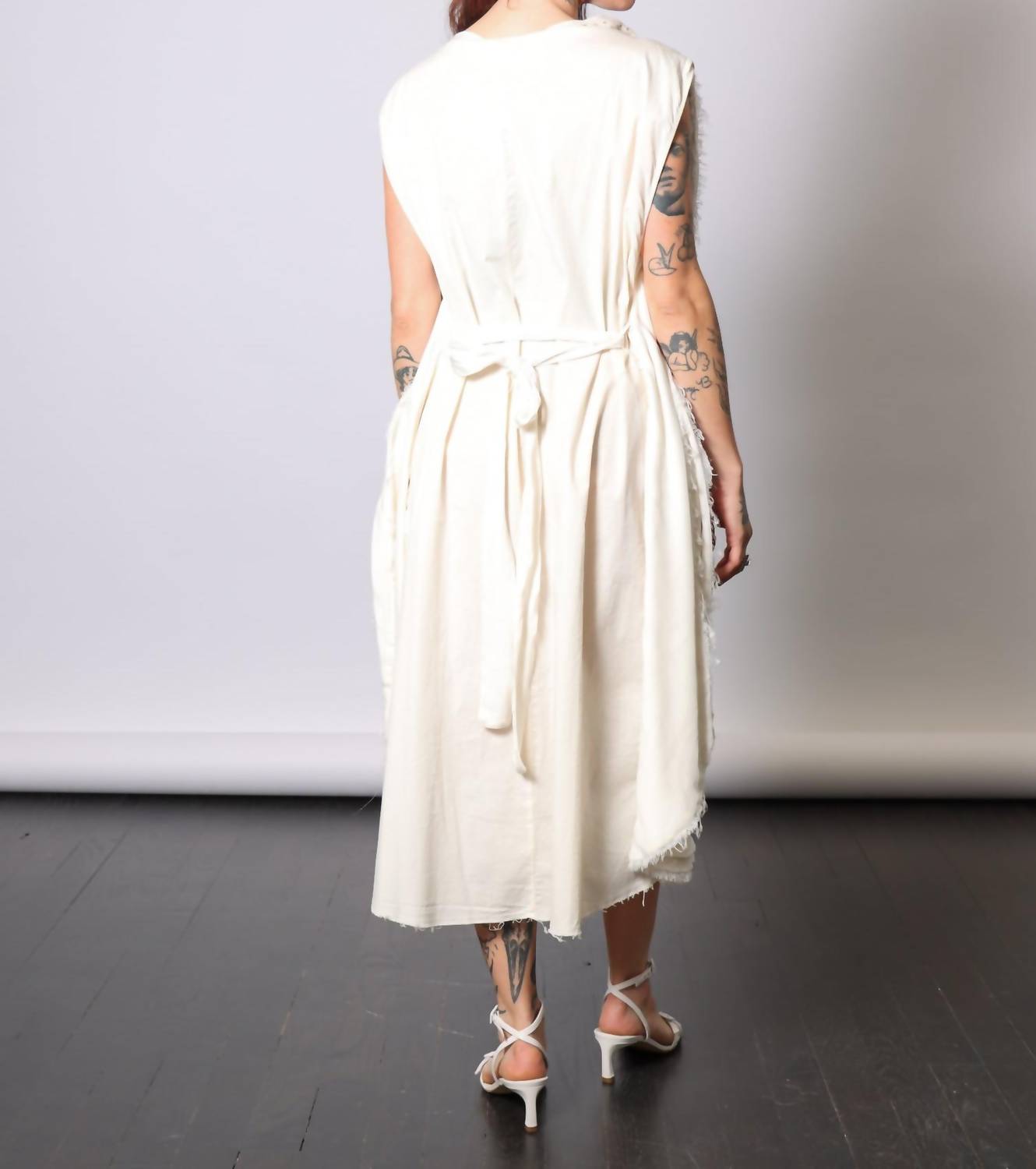 Sanctamuerte - Oversized Midi Dress