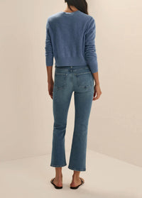 Favorite Daughter - Erin Mid Rise Crop Bootcut Jeans