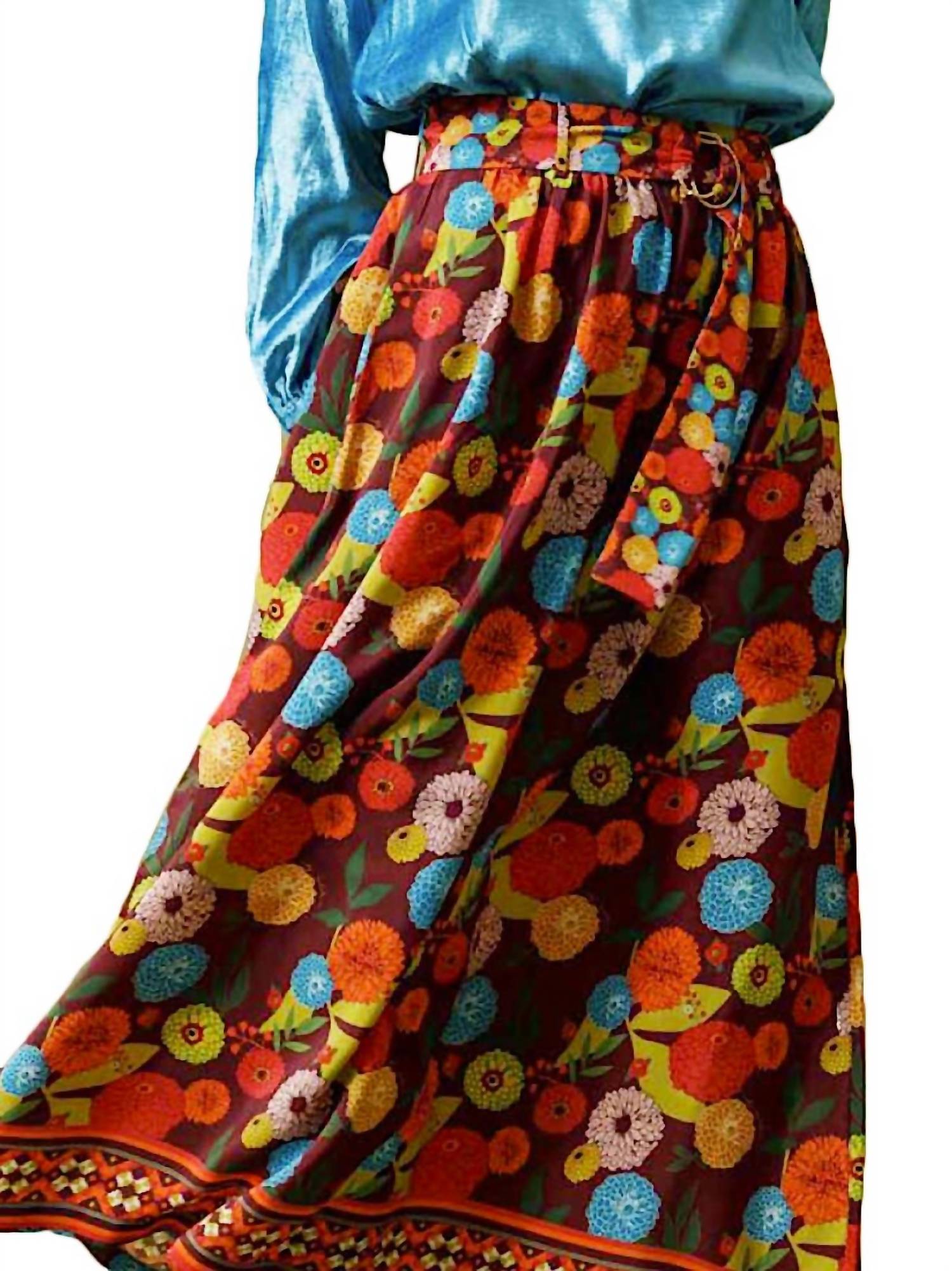 Emily Lovelock - BELLA Floral Print Skirt