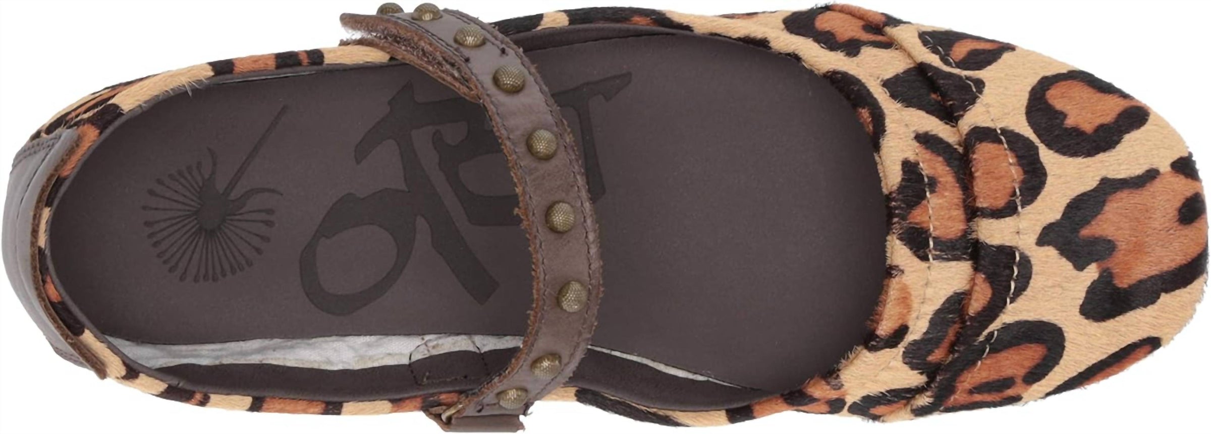Otbt - Women's Grace Hair On Leather Ballet Flat