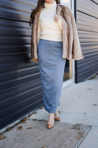 Line And Dot - Alix Midi Skirt