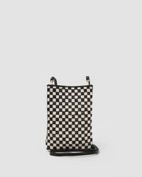 Clare V. - Checkered Crossbody Phone Bag
