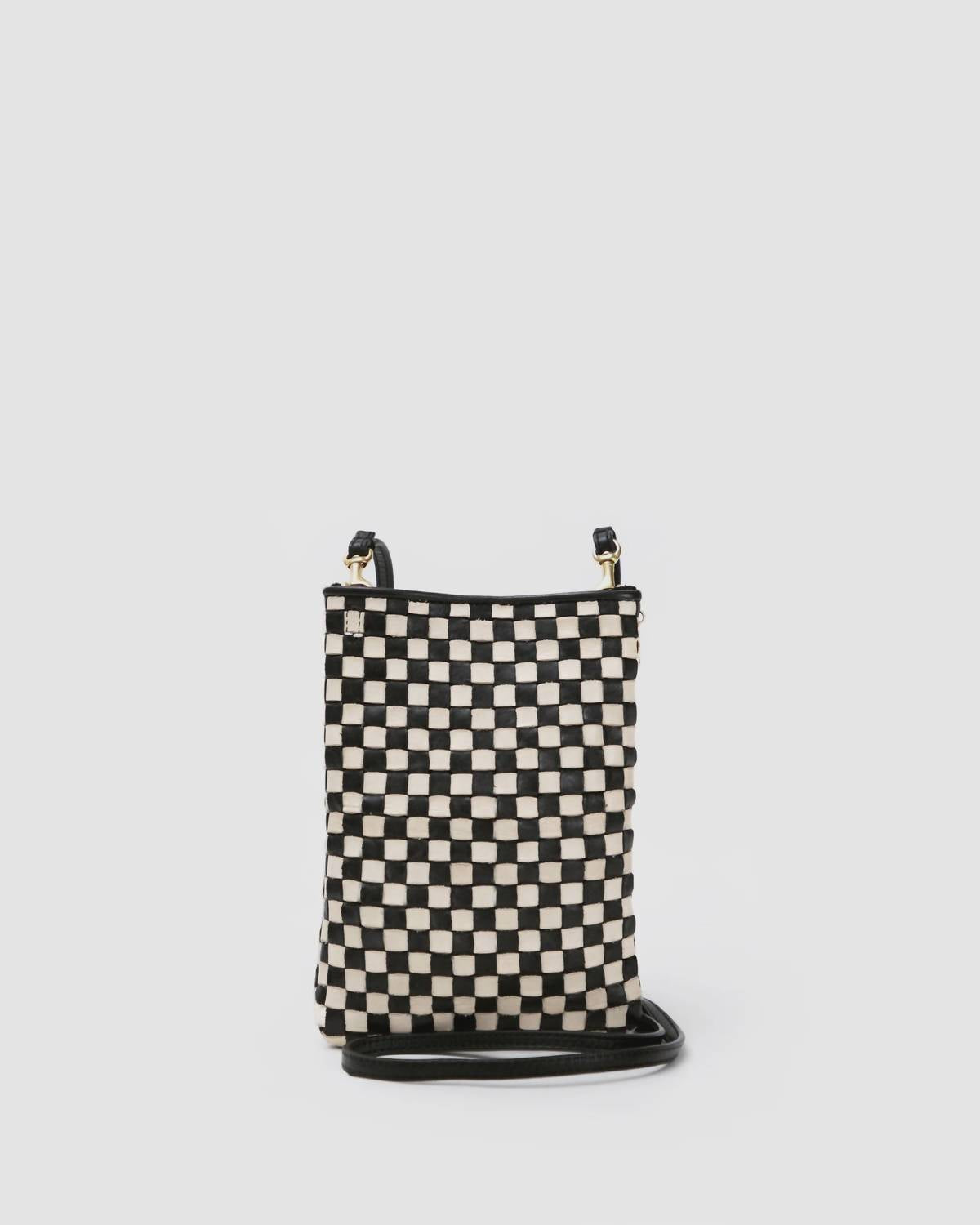 Clare V. - Checkered Crossbody Phone Bag