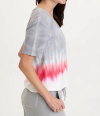 Xcvi - Lorn Crepe Knit V-neck Tee