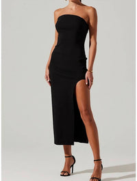 Astr - Idalia Strapless Bodycon Midi Dress