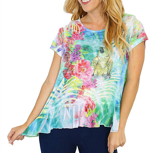 Impulse California - Pretty Parrot Tropicale Top