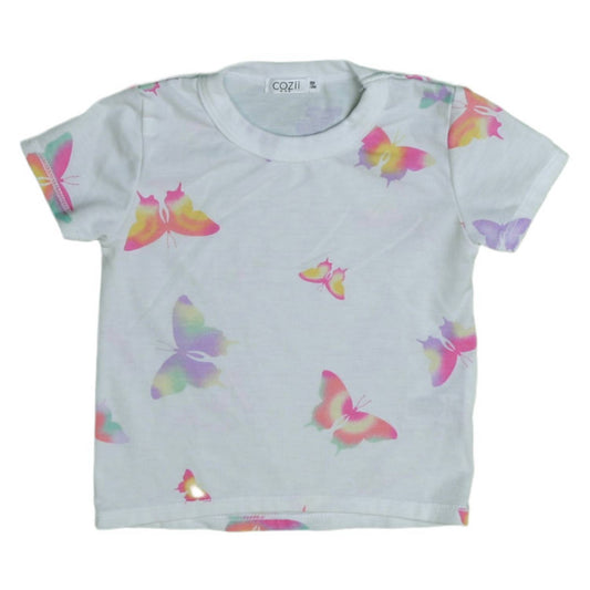 Cozii - Kid's Butterfly T-Shirt & Short Set