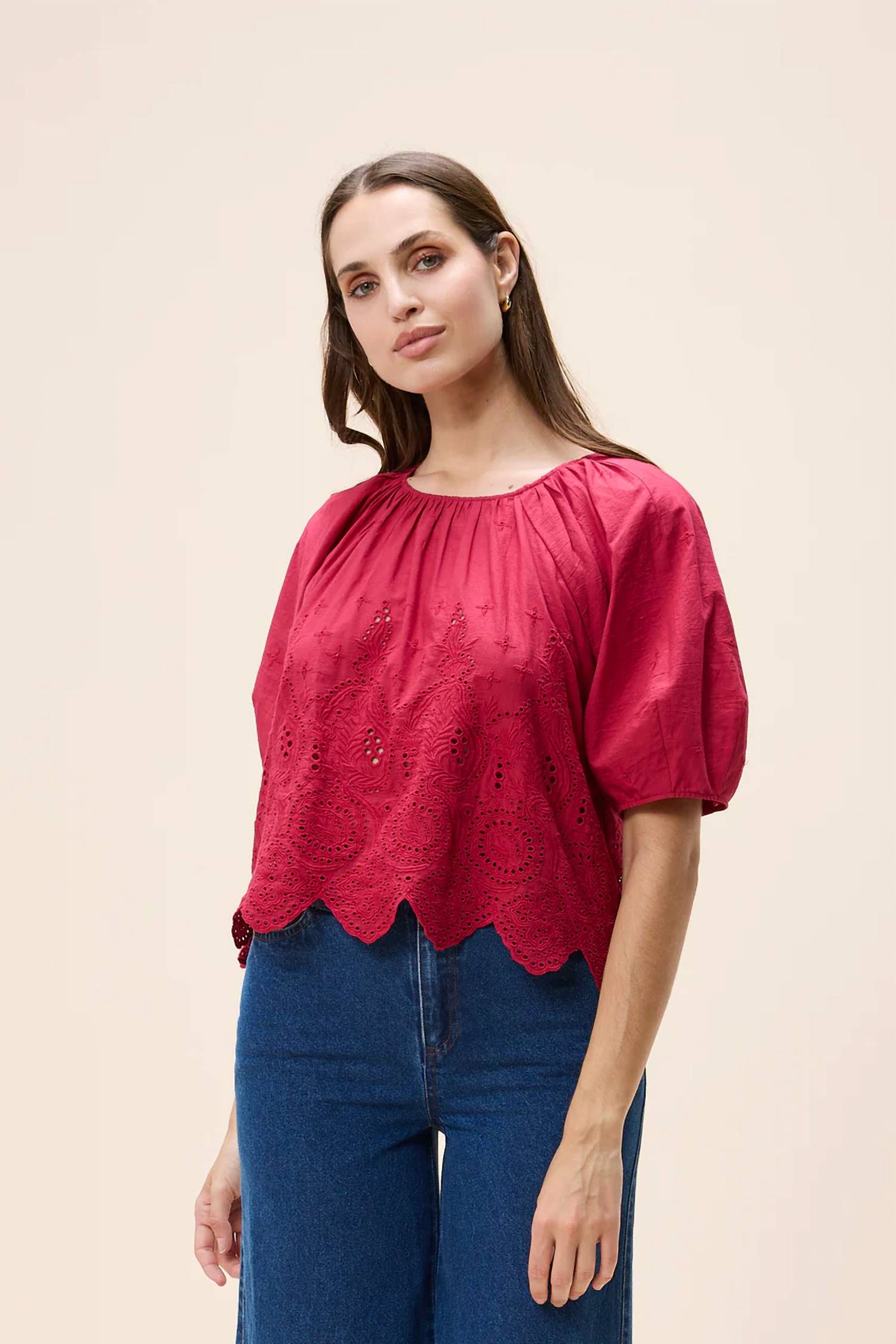 Cleobella - Cerese Scalloped Top