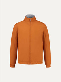 Aurelian Reversible Resort Jacket in rust - men's sweater - view 4