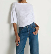 Nation Ltd - Angeline Elbow-length Sleeves Top
