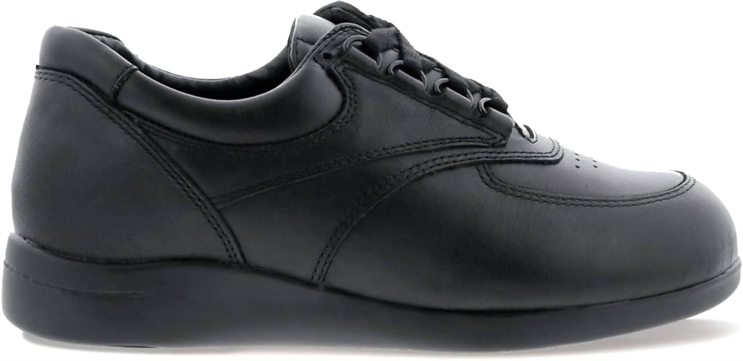 DREW Women's Blazer Oxfords in black - women's shoe - detail view