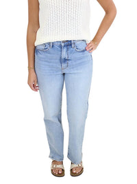 CELLO High Rise Dad Jeans in light wash - women's jeans - alternate view