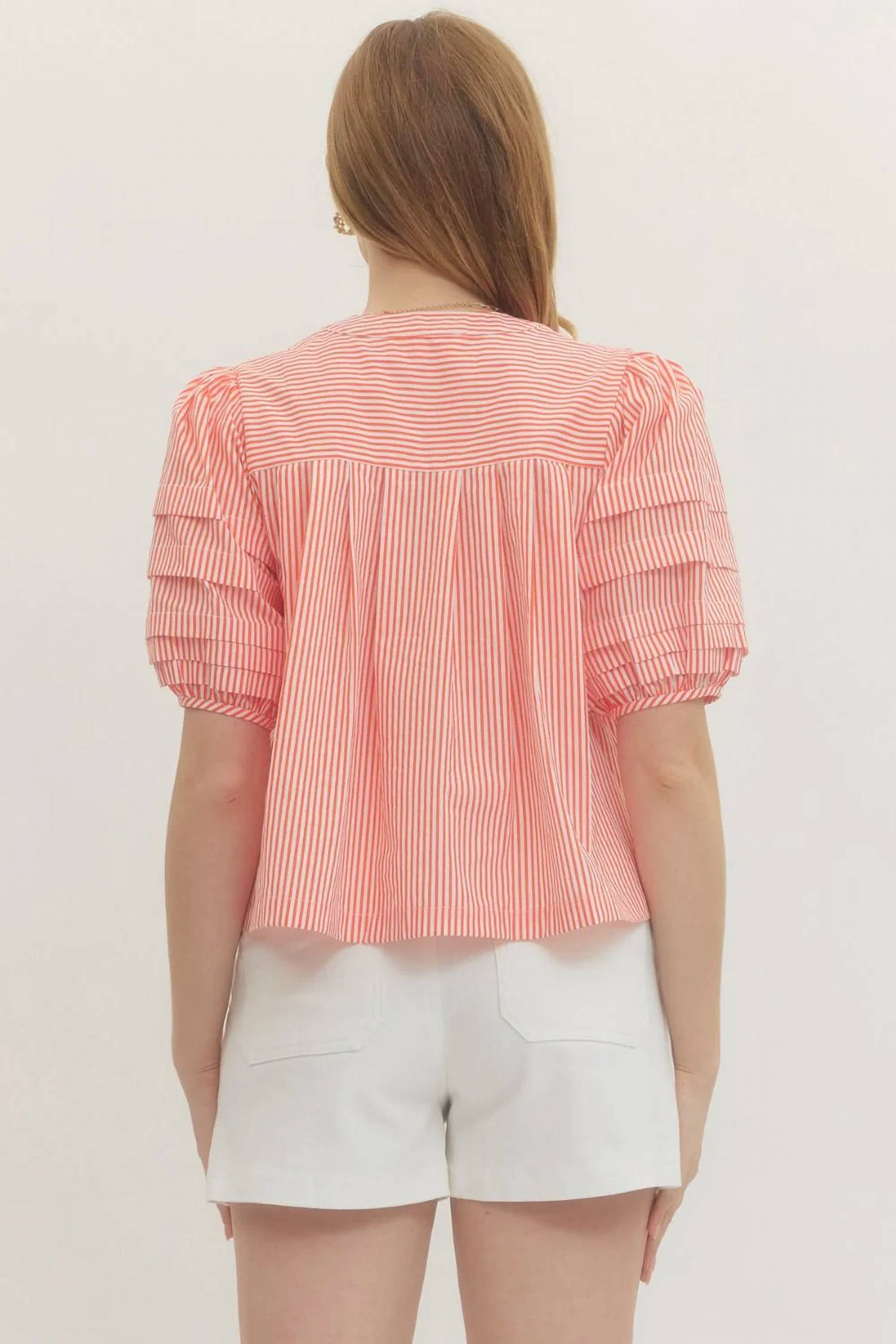 Entro - Puff Sleeve Top